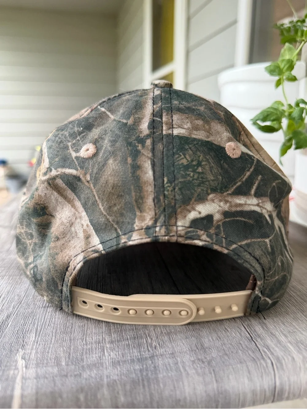 Cabela's Camouflage Baseball Cap in Green and Brown OSFM